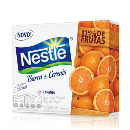 Barra de Cereal Nestlé Laranja 3 Unidades
