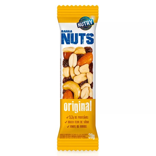 Barra de Cereal Nutry Nuts Original 30g