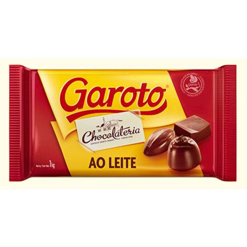 Chocolate ao Leite em Barra Garoto | 1kg