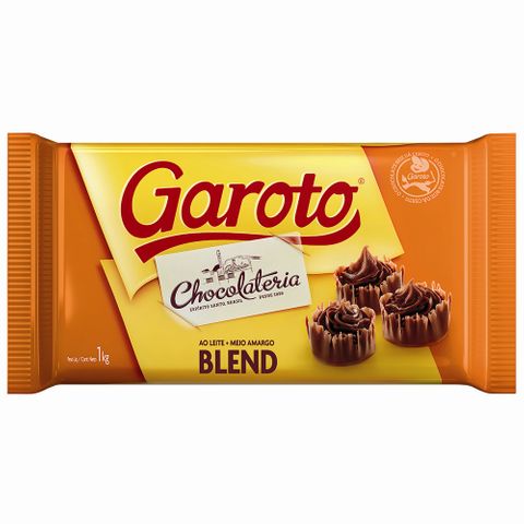 Barra de Chocolate Blend 1kg - Garoto