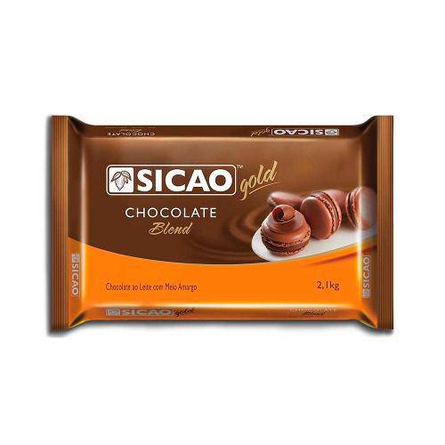 Barra de Chocolate Blend 2,1kg - Sicao