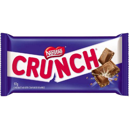 Barra de Chocolate Crunch Nestlé 97g