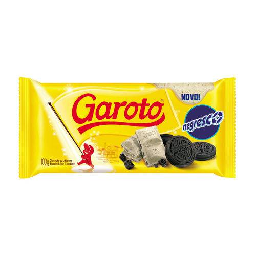 Barra de Chocolate Garoto Negresco 100g