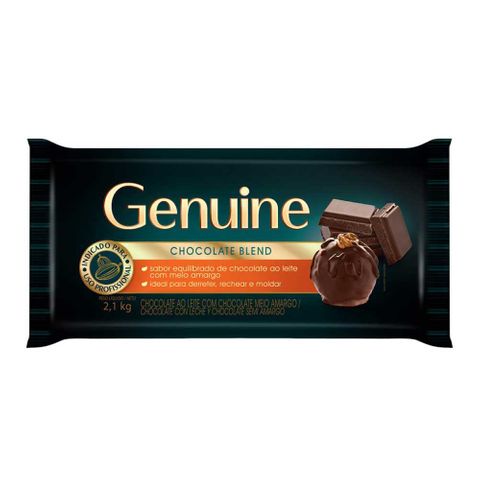 Barra de Chocolate Genuine Blend 2,1kg - Cargill