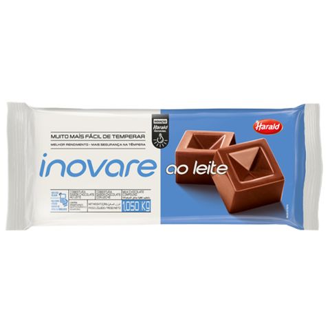 Barra de Chocolate Inovare ao Leite 1,05kg - Harald