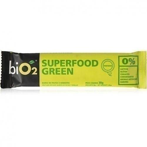 Barra de Frutas e Sementes BiO2 Superfood Green 38g - BiO2