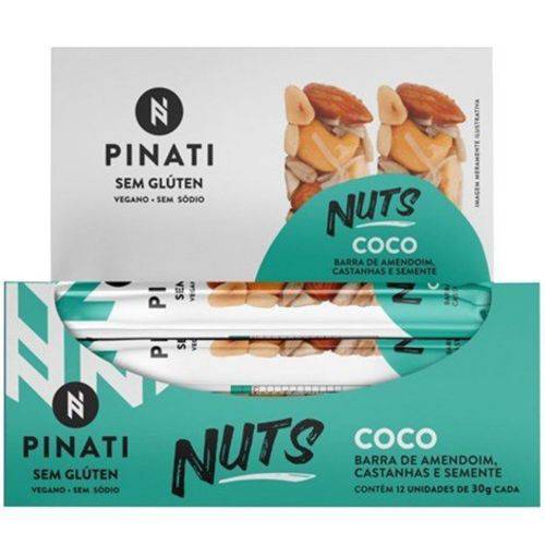 Barra Nuts Coco 12 Un X 30g Pinati
