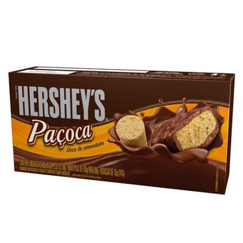 Barra Paçoca com Chocolate C/3 - Hersheys