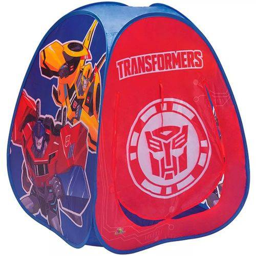 Barraca Portatil Transformers Menino Vermelha