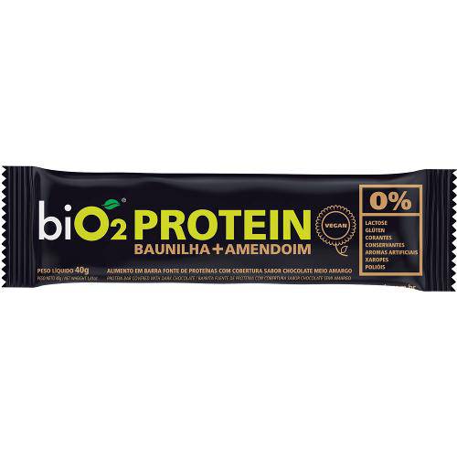 Barrinha Protein Bio2 Baunilha 40 Gramas