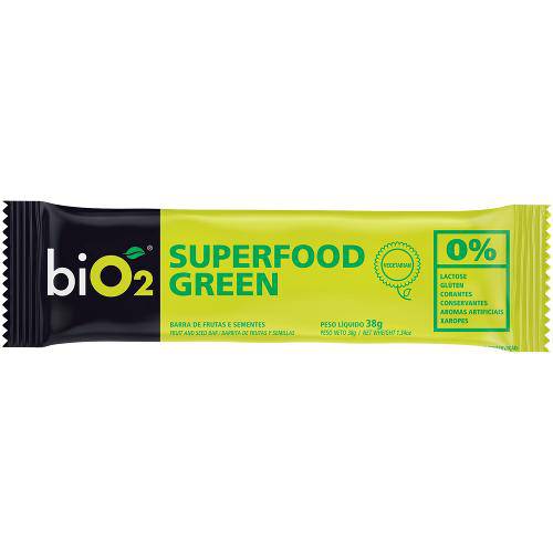 Barrinha Superfood Bio2 Green 38 Gramas