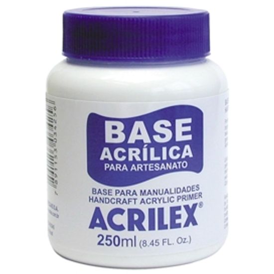 Base Acrilica para Artesanato 250ml - Acrilex Base Acrilica para Artesanato 250ml Acrilex
