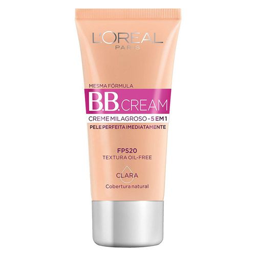 Base L'oréal BB Cream 5 em 1 Clara 30ml