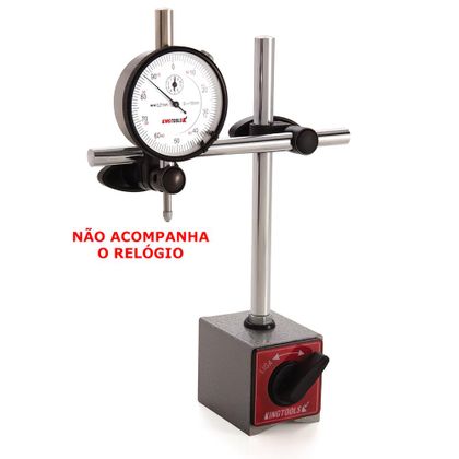 Base Magnética para Relógio Comparador - Kingtools