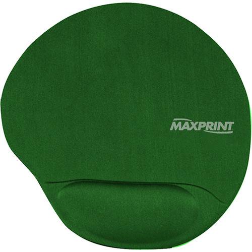 Base P/ Mouse C/ Apoio em Gel - Verde - Maxprint