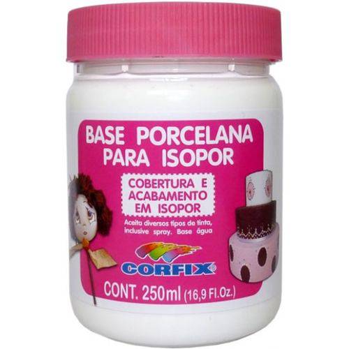Base Porcelana para Isopor 250 Ml Corfix