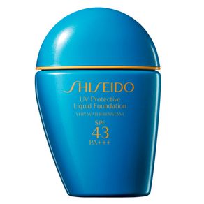 Base Shiseido Sun Care UV Protective Líquida FPS 43 Dark Beie 30ml