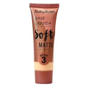 Base Soft Matte Ruby Rose Tom Bege Bege 03