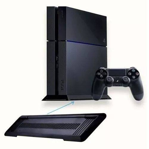 Base Suporte Vertical Stand Hold Ps4 Play 4 Acomoda o Console na Posição Vertical Playstation 4