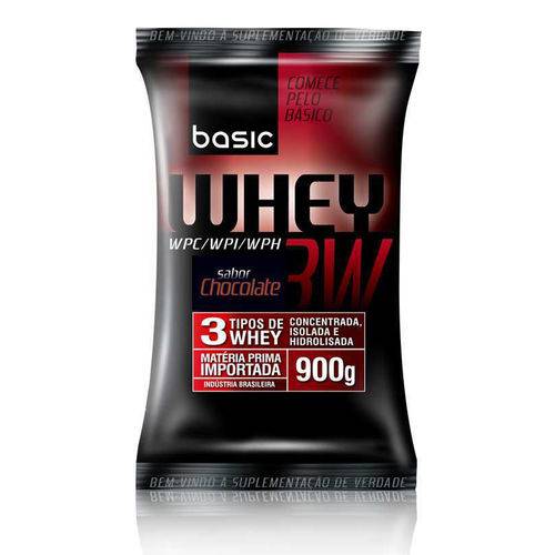 Basic Whey 3w Refil 900g Chocolate