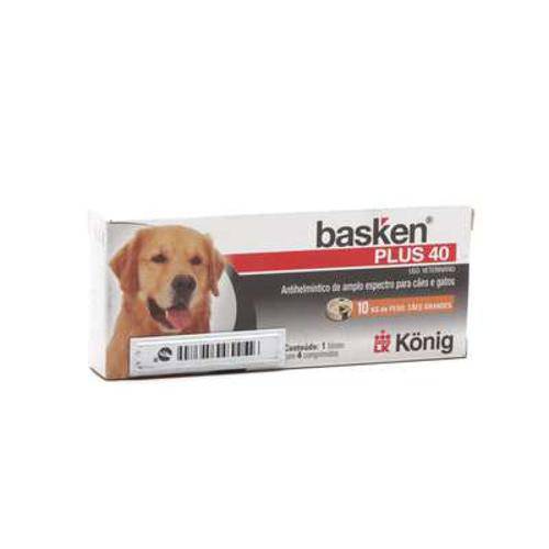Basken Plus 40 - 4 Comprimidos