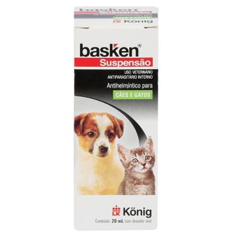 Basken Suspensão König 20ml P/ Cães e Gatos