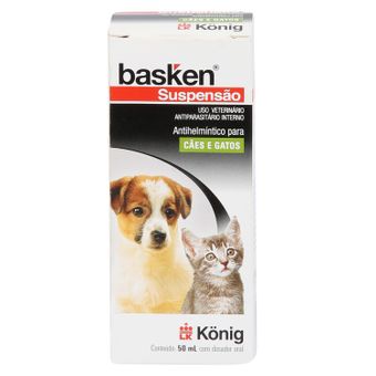 Basken Suspensão König 50ml P/ Cães e Gatos