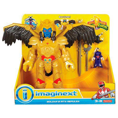 Batalha Ranger - Power Rangers Goldar - Imaginext - Mattel