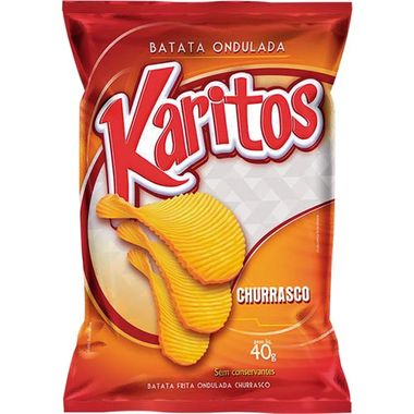 Batata Chips Churrasco Karitos 40g