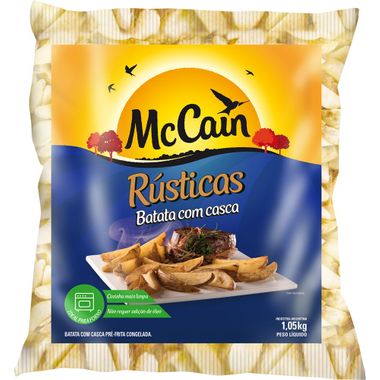 Batata Congelada Rústica McCain 1,05kg