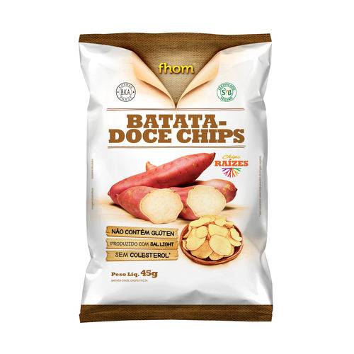 Batata-doce Chips Fhom 45g