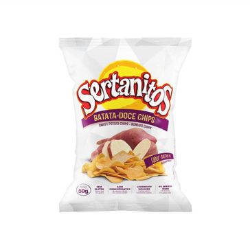 Batata-doce Chips Sertanitos Sabor Natural 50g
