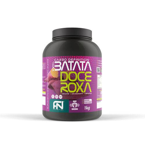 Batata Doce Roxa 100% 900g Force Nutrition