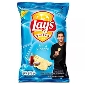 Batata Lays Salt e Vinegar Elma Chips Elma Chips 86g
