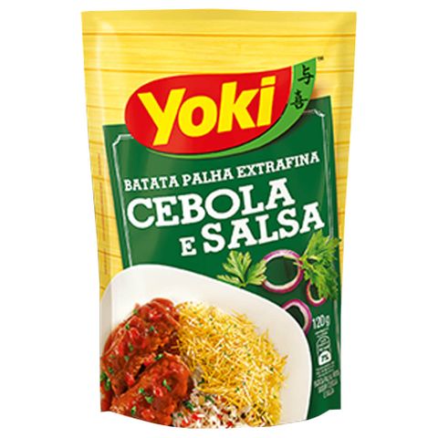 Batata Palha Cebola e Salsa Extrafina 120g - Yoki