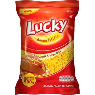 Batata Palha Lucky 500g