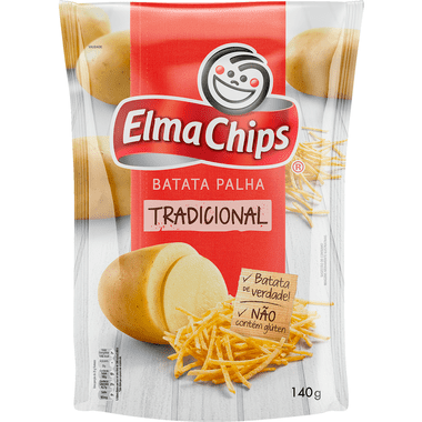 Batata Palha na Mesa Elma Chips 140g