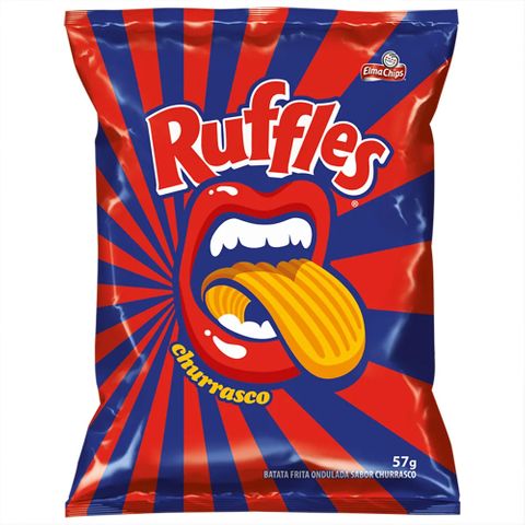 Batata Ruffles Churrasco 57g - Elma Chips