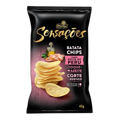 Batata Sensações Elma Chips Sabor Peito Peru 45g