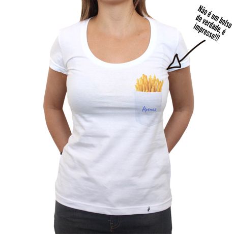 Batatas Apenas - Camiseta Clássica Feminina