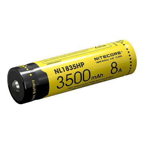 Bateria 18650 Recarregável de Lítio Nitecore Nl1835hp