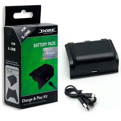 Bateria 400mah Recarregável para Controle Wireless de Xbox One (s)/x Dobe Tyx-561