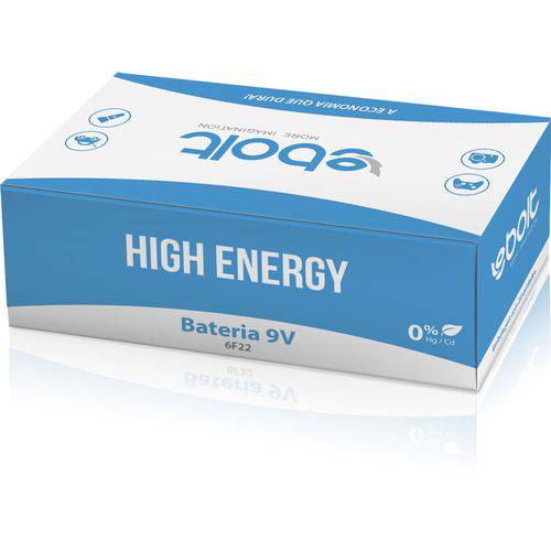Bateria 9v High Energy a Granel PS-010grs1 Ebolt