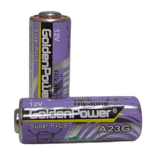 Bateria A23 12V Caixa com 50 Peças Golden Power