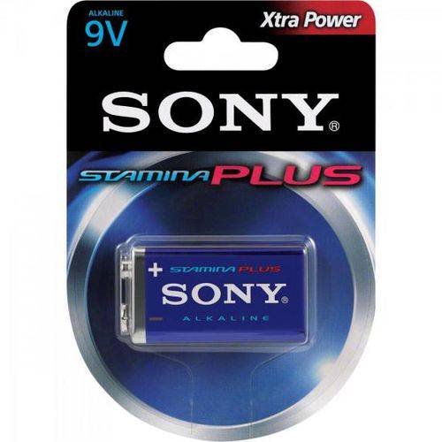 Bateria Alcalina 9v Stamina Plus Sony