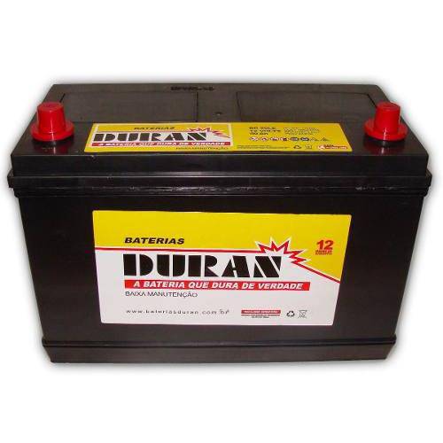 Bateria Automotiva Duran 90ah 12v