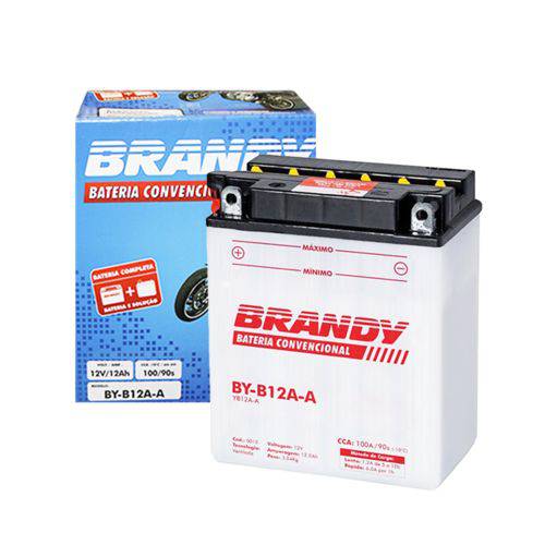 Bateria Brandy Original B12a HONDA 450 CBR 450SR Cód. Yuasa Yb12a-a