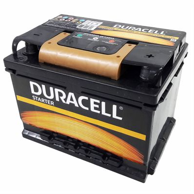 Bateria Duracell Starter 60 Amperes 12 Volts Polo Positivo Lado Direito 18 Meses de Garantia