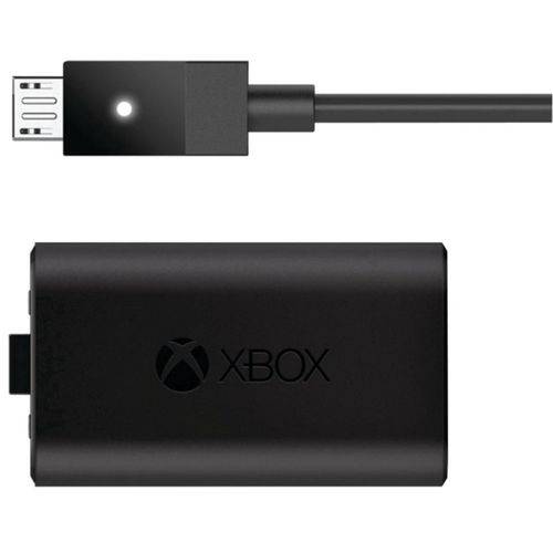 Bateria e Cabo para Controle Xbox One Kit Jogar e Carregar