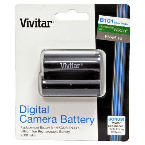 Bateria En-El15 P/Nikon Vivitar